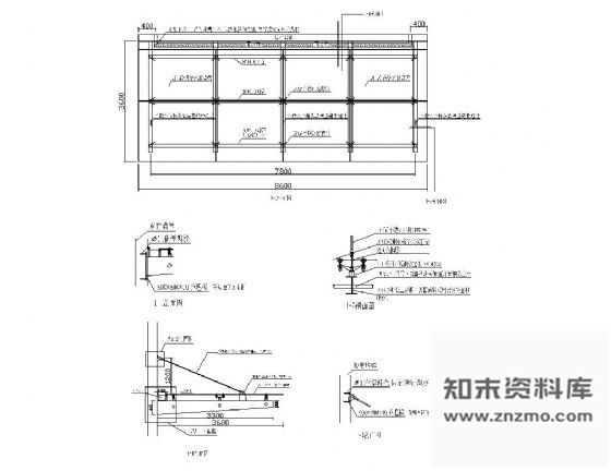 雨篷详图 施工图 建筑通用节点