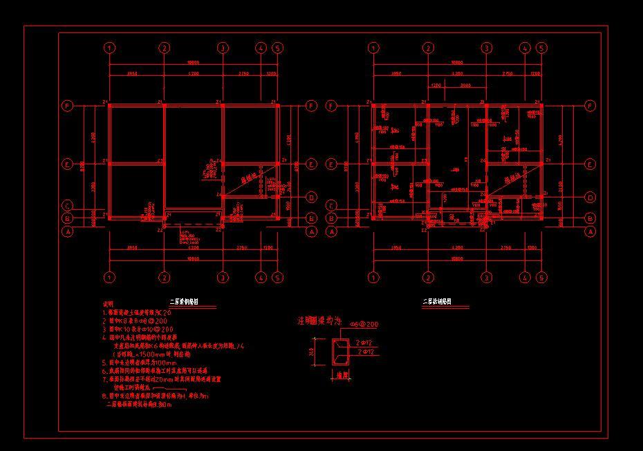 现代铺装住宅建筑设计（含CAD）