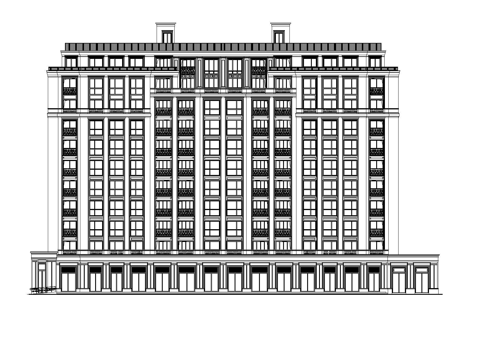 [广东]锦园华庭高层居住小区住宅楼及节点大样施工图（C...