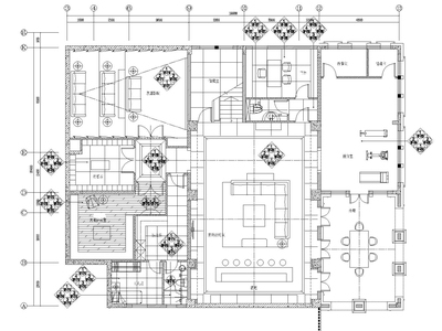 [重庆]​红鼎别墅样板房C1C3施工图+效果图