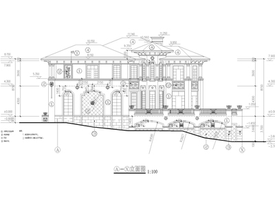 [深圳]观澜湖美菲尔德-V4A样板房建筑施工图