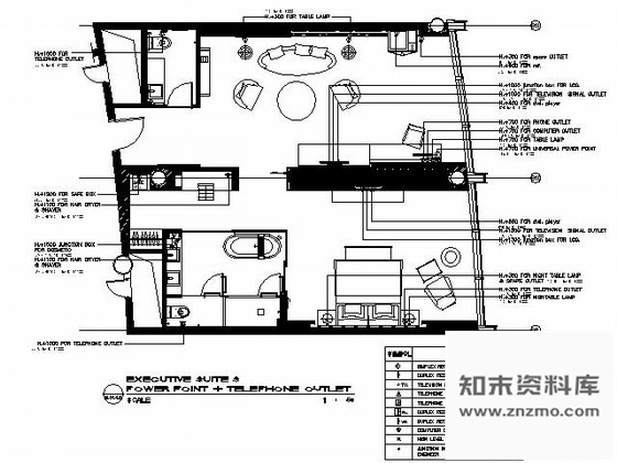 施工图皇冠酒店异型行政套房3施工图