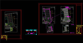 大样详图CAD景观图纸 局部景观
