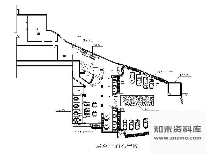 施工图某高档西餐厅装修图(含效果)