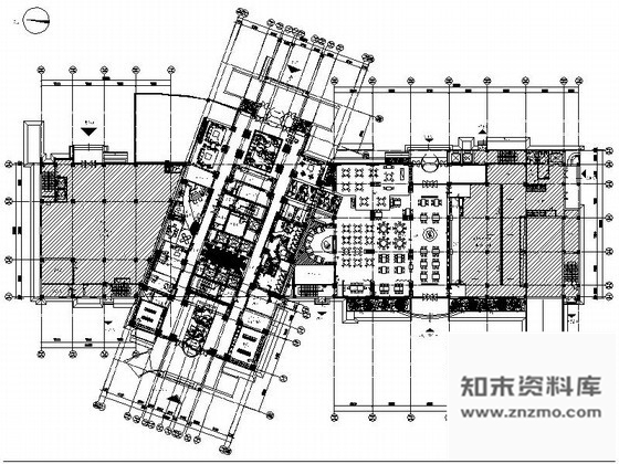 施工图扬州某名流顶级酒店室内装修图