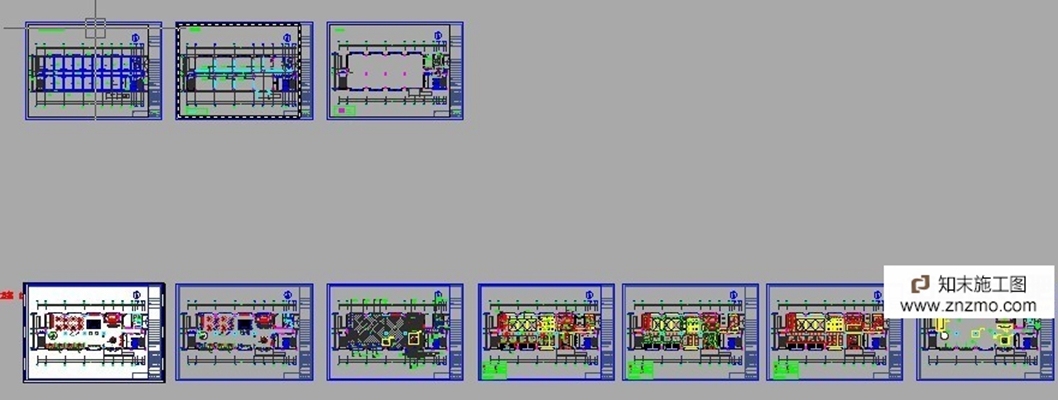 售楼处平面图 cad2007