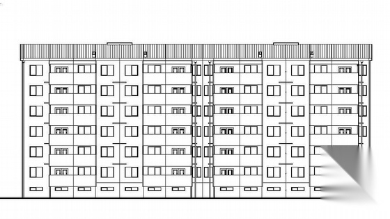 某小区8栋商住楼建筑设计方案