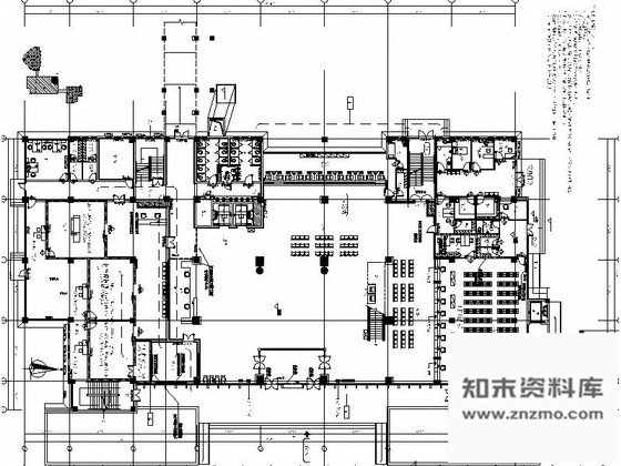 施工图苏州行政商贸区一级甲等综合医院室内装修施工图