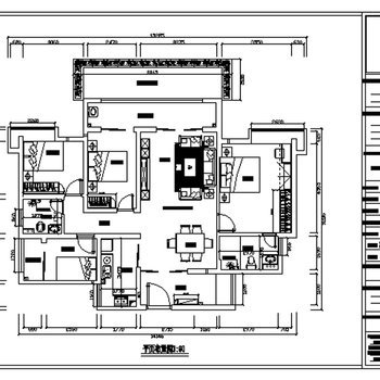 翠湖绿洲住宅|CAD施工图