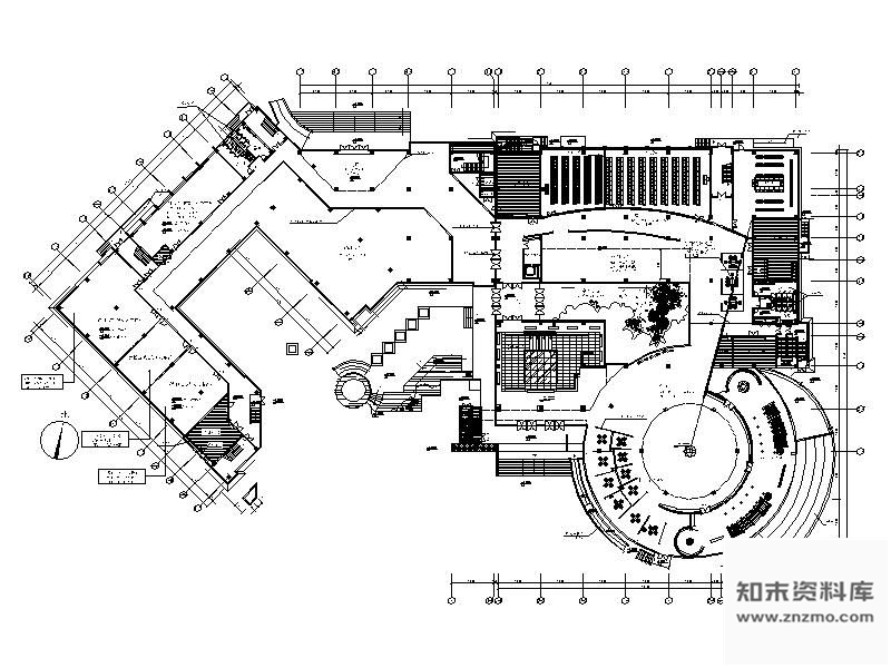 施工图某集团研发基地办公楼装修图含实景