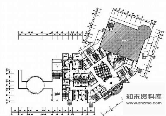 施工图江西宜春某国际娱乐会所成套装修图