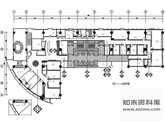 施工图南京时尚国际娱乐会所室内装修设计施工图含效果