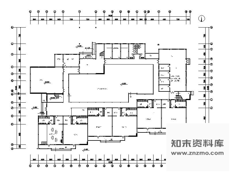 施工图苏州某幼儿园室内装饰图含效果