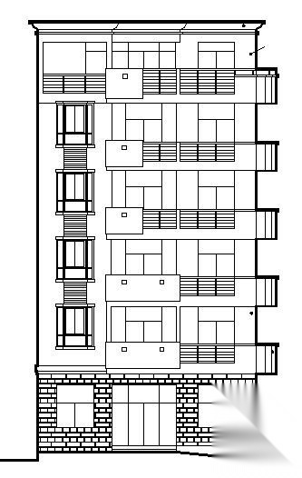 六层住宅施工图