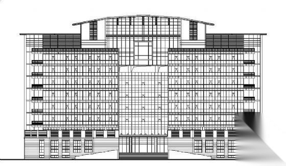 [许昌]某高层配电调度楼建筑施工图