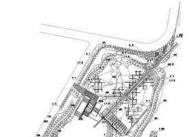 公园改造总平面CAD图纸