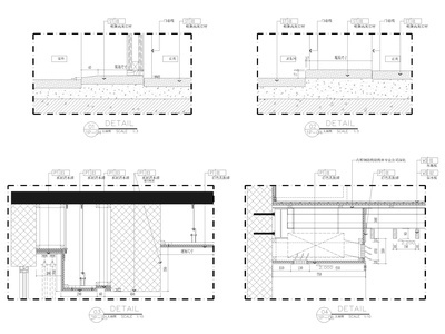 [重庆]128㎡复式LOFT公寓样板房装修施工图