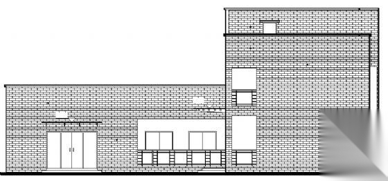 二层食堂建筑结构施工图