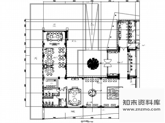 施工图无锡舒雅型售楼处室内施工图