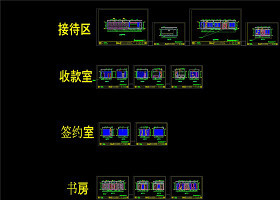 二层立面CAD景观图纸