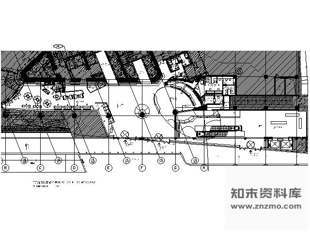 施工图南京某酒店大堂及通道施工图