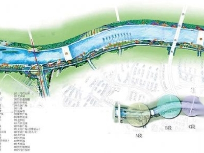 西安浐河滨河公园景观设计方案 休闲景观