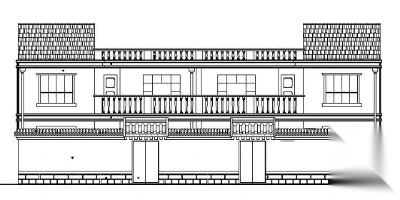 某二层小康新农居建筑结构施工图(带效果图)