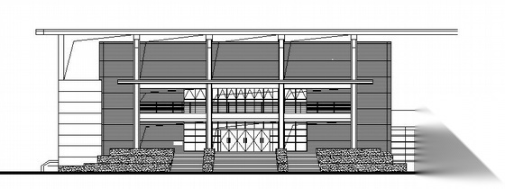 奉贤区教育局奉贤中学工程－报告厅建筑施工图