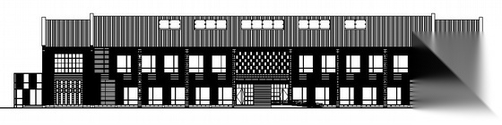 某一层健身会所建筑施工图 娱乐会所