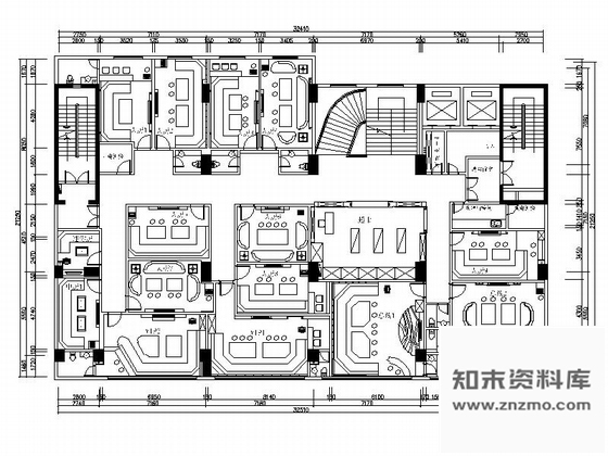 施工图深圳多主题乐感十足KTV室内设计施工图含效果图