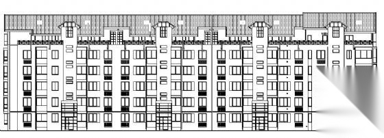 顺弛太阳城4-9号楼建施图纸