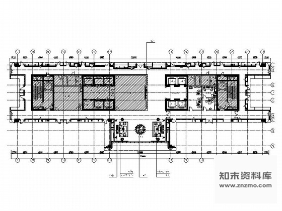 施工图辽宁国企办公大楼客房走道装修施工图