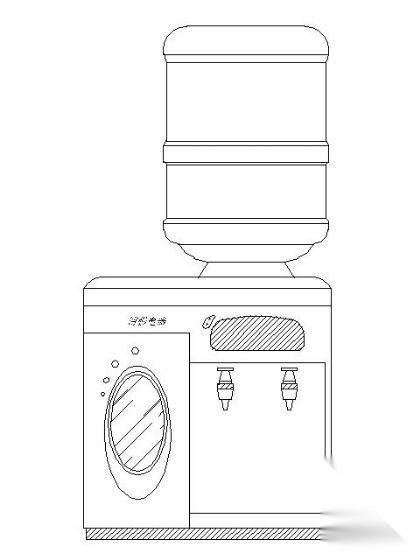 饮水机图块