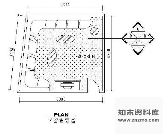 施工图ktv包房装饰装修图