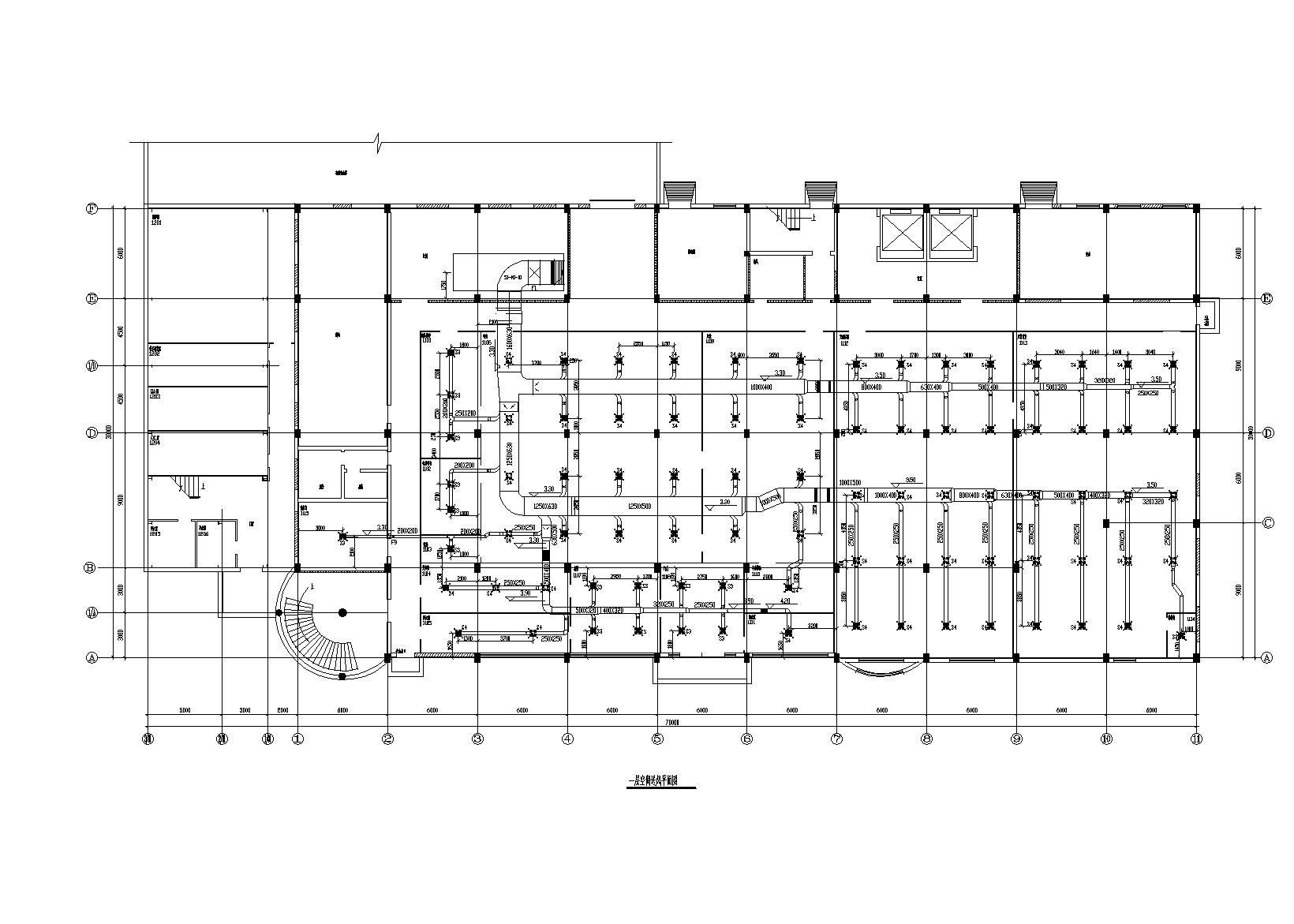 某医药车间净化空调施工图 建筑暖通