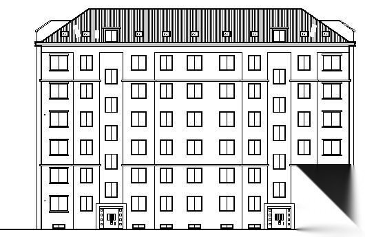 山东某六层住宅楼建筑施工图