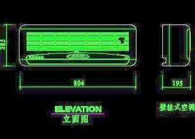 空调图块 洗衣机电冰箱图块 洗碗机引水机图块 cad图块