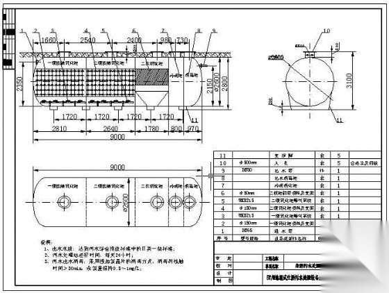 5T/H地埋式生活污水处理设备生产制作图