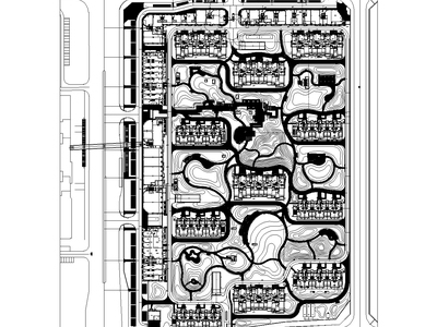 [北京]龙湖时代天街居住区全套CAD施工图（含：实景照...