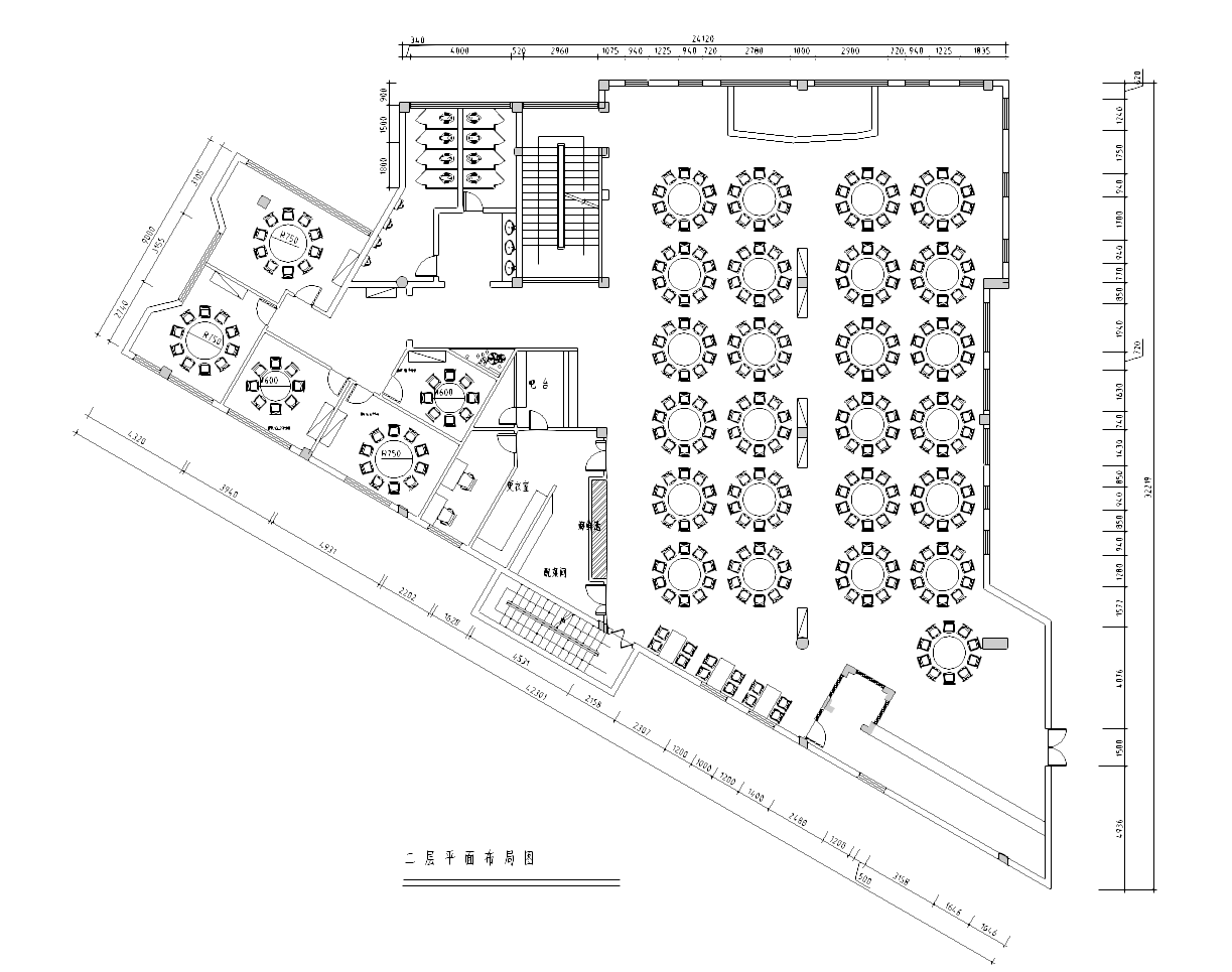 [福建]新中式风格酒楼装修设计完整施工图