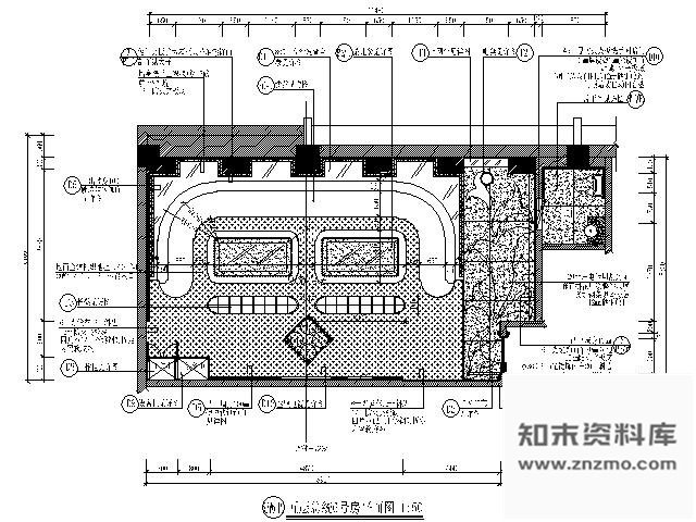 施工图厦门豪华夜总会总统房施工图Ⅰ