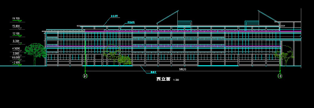 江苏某大学整体规划设计总图