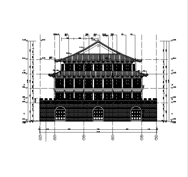 [辽宁]18栋商贸楼建筑施工图(含机电——结构图纸）