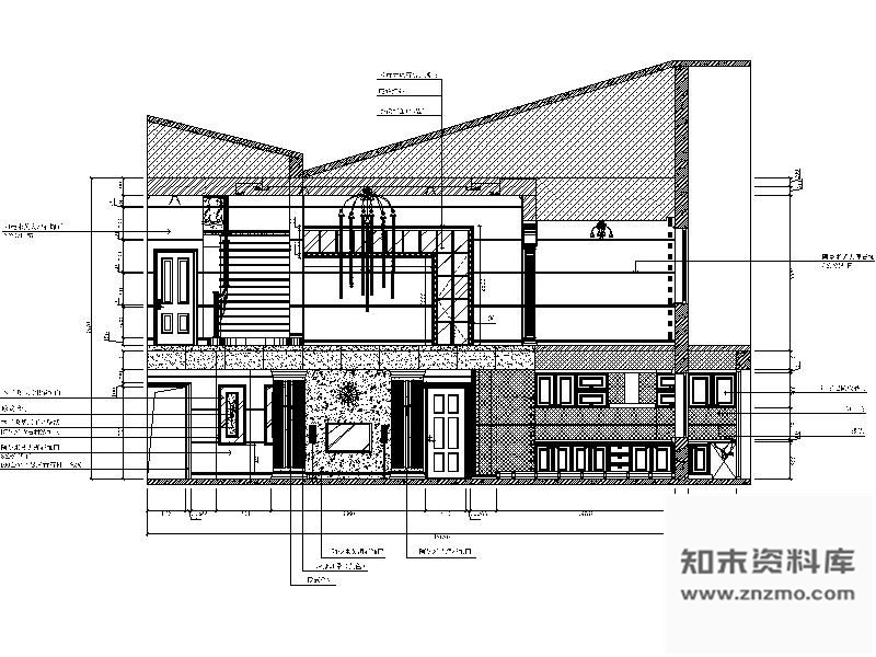 图块/节点客厅立面图I