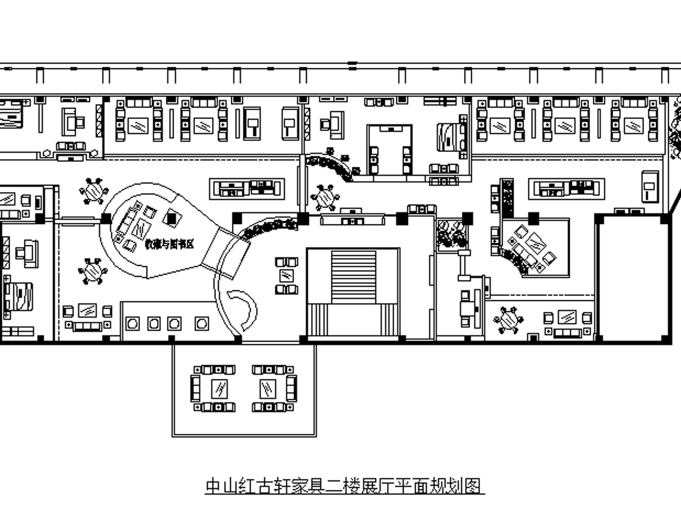 红木家具专卖店展厅 施工图