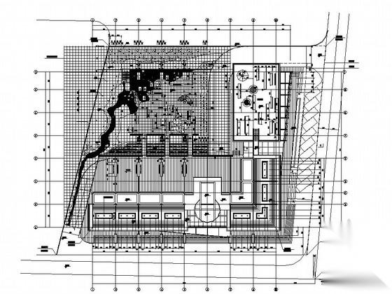 [深圳]市政办公楼庭园景观工程施工图