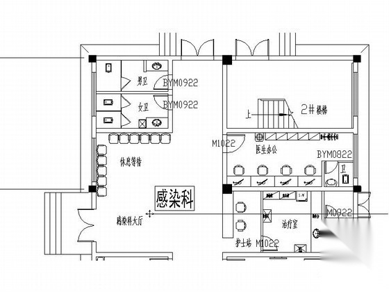 医院感染大厅室内装修图