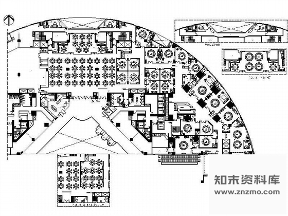 施工图广州某海鲜酒家设计深化图