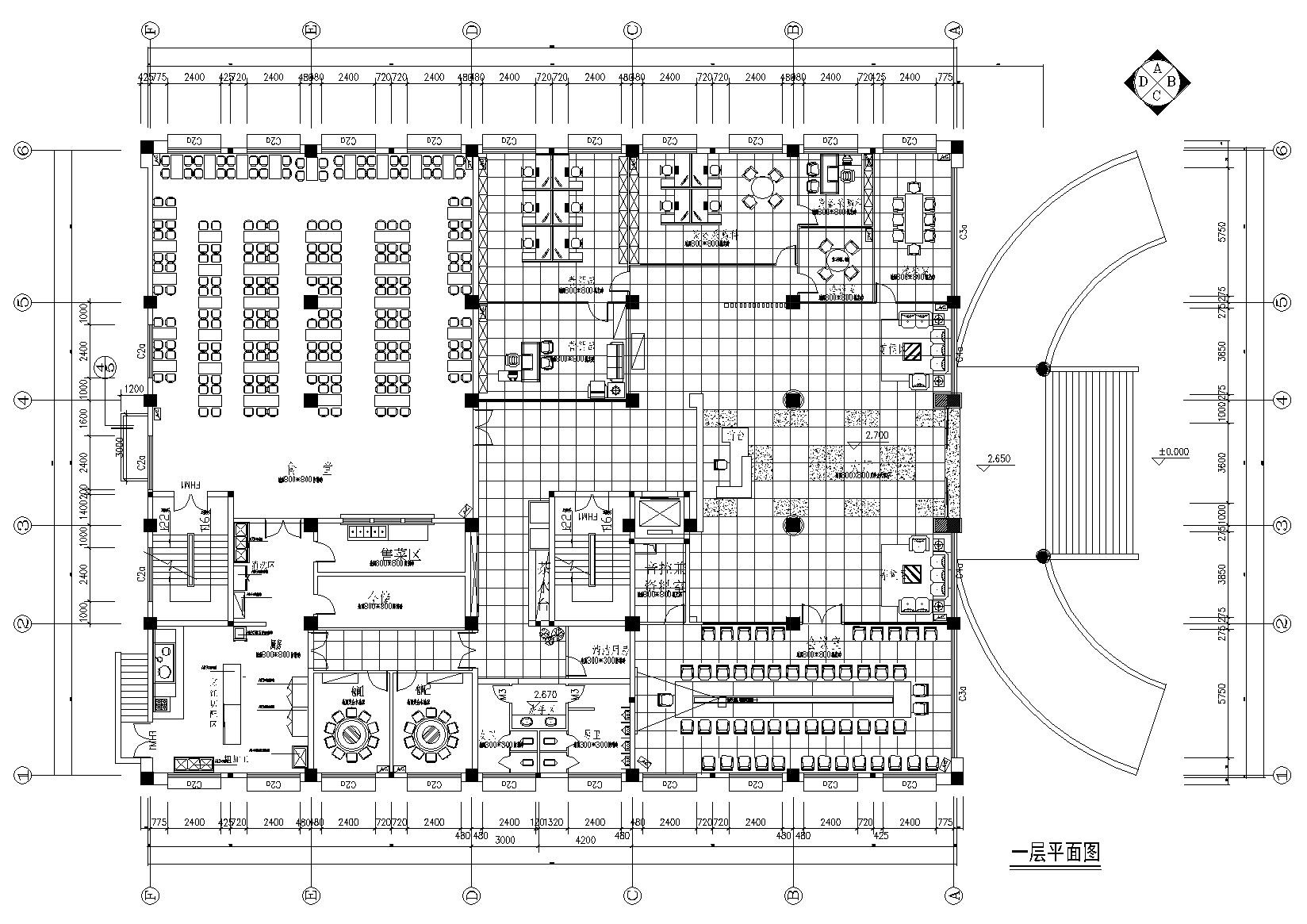 [浙江]宁波可人集团办公大楼施工图+效果图