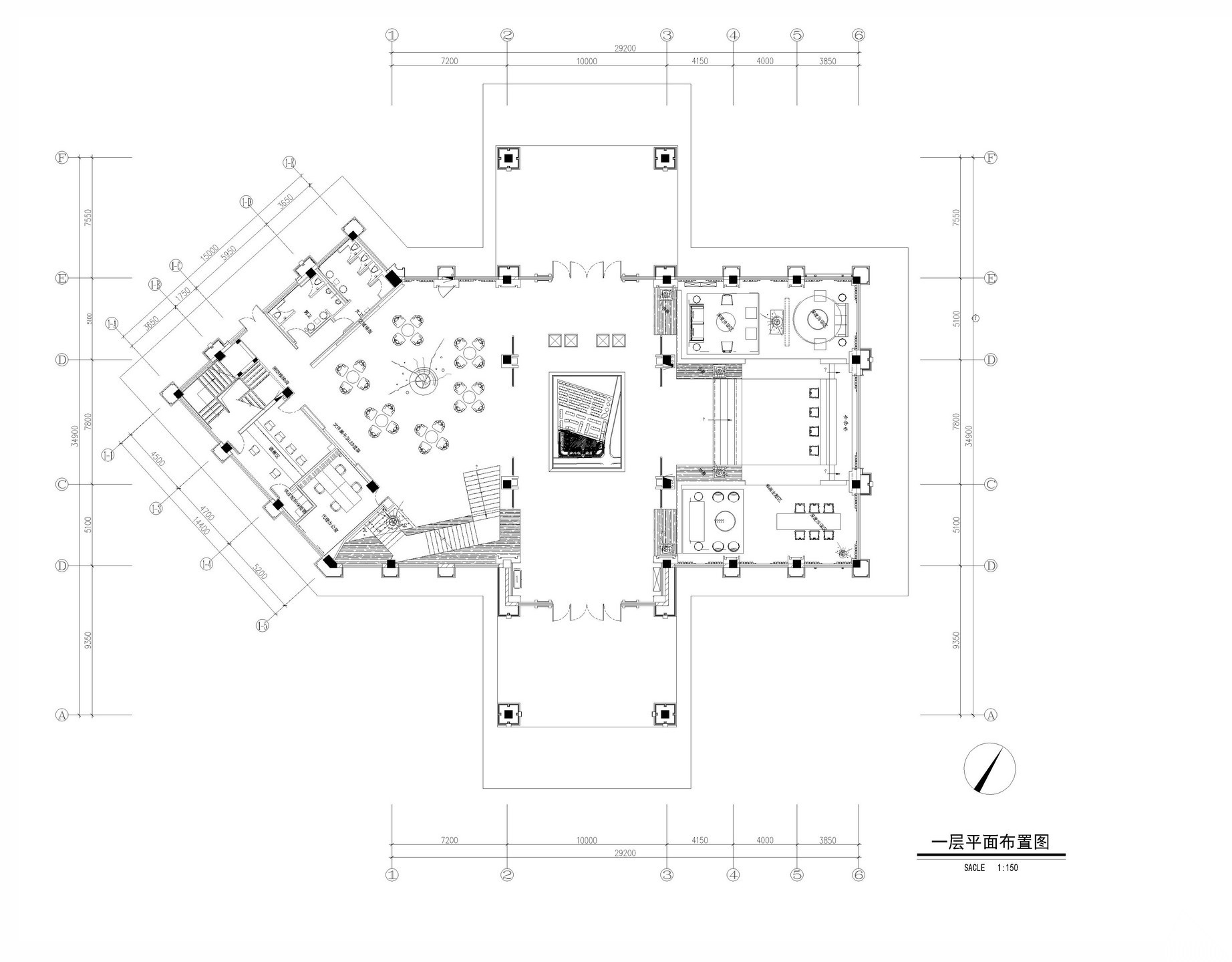 [成都]中洲锦城湖售楼处施工图+实景拍摄